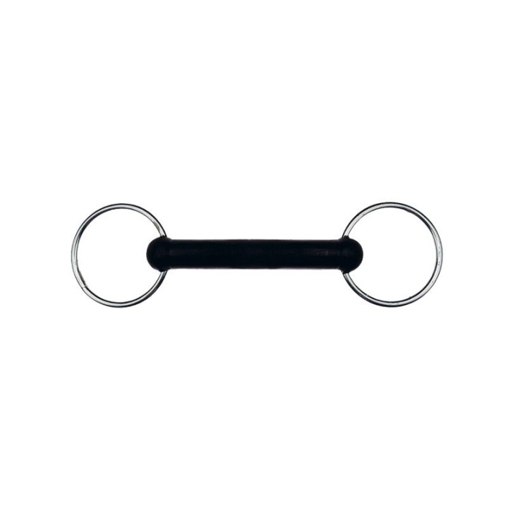 2-Ring Gebiss mit Gummi Feeling