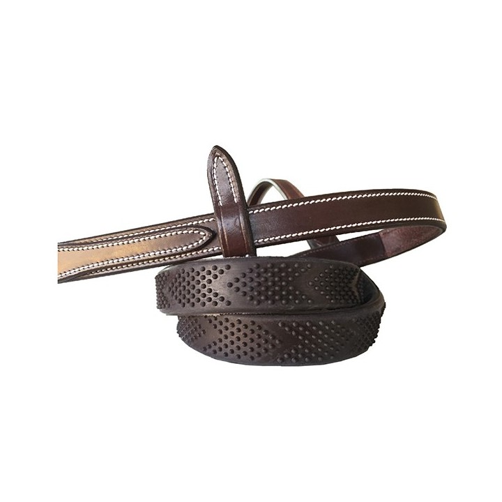 Zügel für Pferde Silver Crown V-Grip