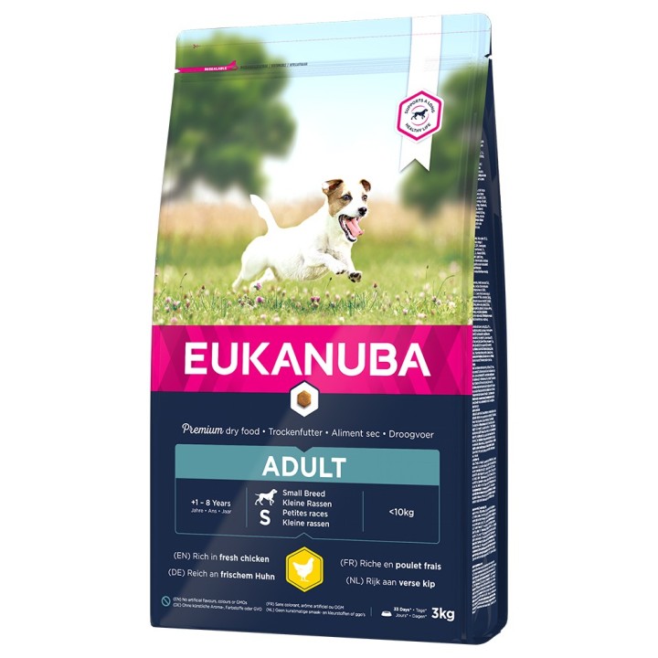 Eukanuba Adult Small Breed Huhn - 3 kg