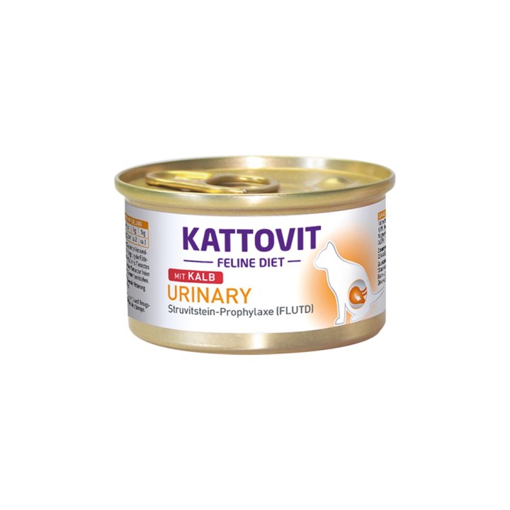 Kattovit Urinary 12 x 85 g - Kalb