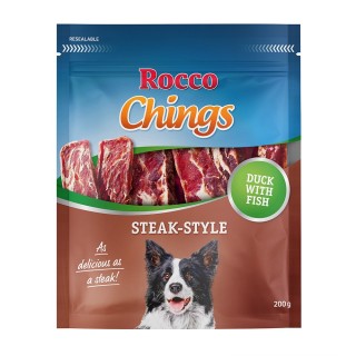 Rocco Chings Steak Style 200 g / Sparpaket % - Entenfleisch 4 x 200 g