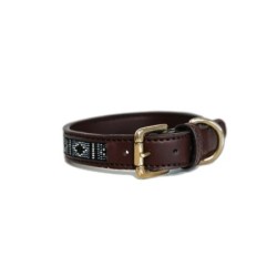 Hundehalsband mit handgemachten Perlen Kentucky