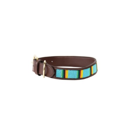 Hundehalsband mit handgemachten Perlen Kentucky