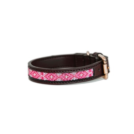 Hundehalsband mit handgemachten Perlen Kentucky