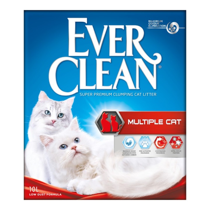 Ever Clean® Multiple Cat Klumpstreu - 10 l