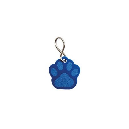 Gravuranhänger Pfote [Blau]