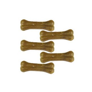 Schecker - Kauknochen aus gepresster Rinderhaut [300g (5 Stück a 13cm)]