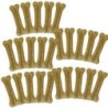 Schecker - Kauknochen aus gepresster Rinderhaut [825g (25 Stück a 10cm - je 33g)]