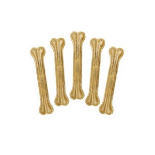 Schecker - Kauknochen aus gepresster Rinderhaut [2100g  (5 Stück a 32cm - je 420g)]