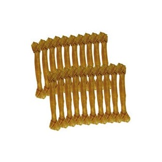 Schecker - Geknotete Kauknochen [1,6 kg (20 Stk., á ca. 18 cm)]