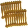 Schecker - Geknotete Kauknochen [1,6 kg (20 Stk., á ca. 18 cm)]