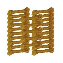 Schecker - Geknotete Kauknochen [750 g (25 Stk., á ca. 11 cm)]