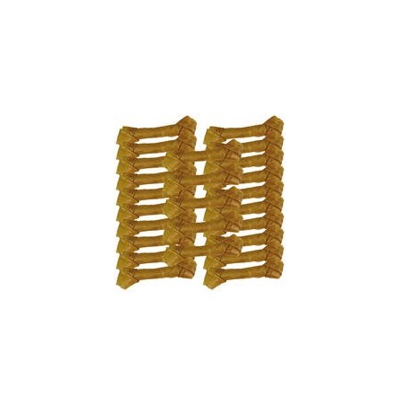 Schecker - Geknotete Kauknochen [750 g (25 Stk., á ca. 11 cm)]