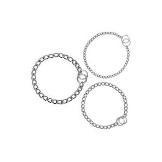 Nobby Halskette einfach, verchromt