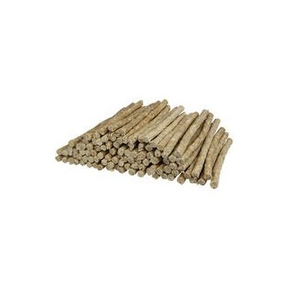 Schecker - Rinderhaut-Sticks - braun - [800g]