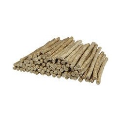 Schecker - Rinderhaut-Sticks - braun - [800g]