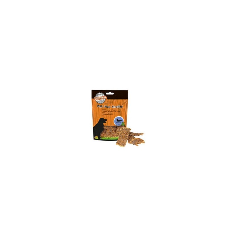 Schecker - PUR Plus Streifen Wildente + Hanf [100g]