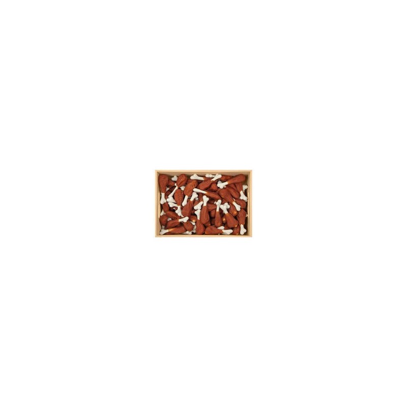 Schecker - Hühnerbein mit Calciumknochen [1kg]