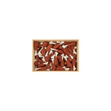 Schecker - Hühnerbein mit Calciumknochen [1kg]