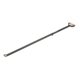Fahrstab Stier aus lackiertem Stahl Griff d Kerbl
