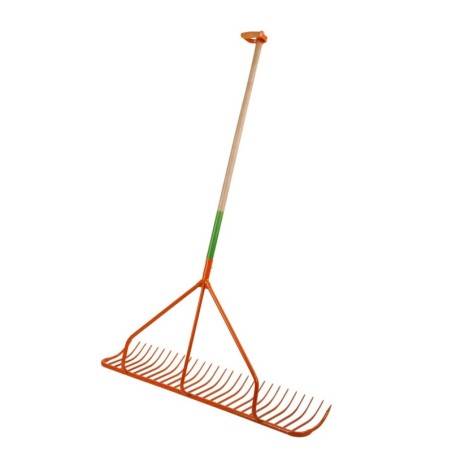 Breite Harke mit Stiel Kerbl