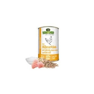 Schecker - Schecker Hundemenü - Hühnerklein mit Linsen, Haferflocken und Kokosöl [1 x 410g]