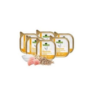 Schecker - Schecker Hundemenü - Hühnerklein mit Linsen, Haferflocken und Kokosöl [6 x 200g]