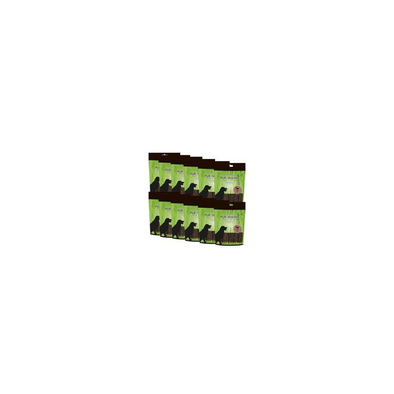 Schecker - PUR Streifen Ziege [12 x 100g]