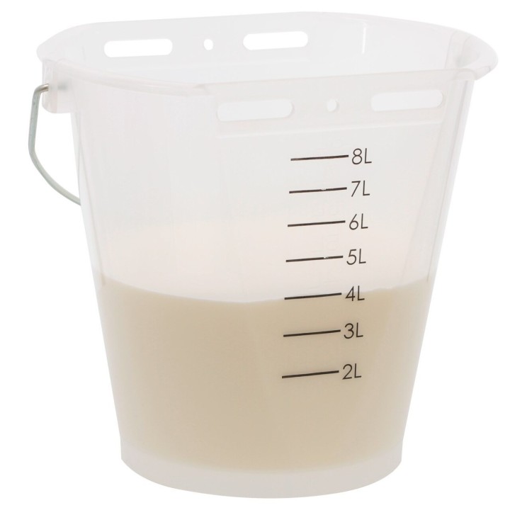 Kälbereimer transparent Kerbl