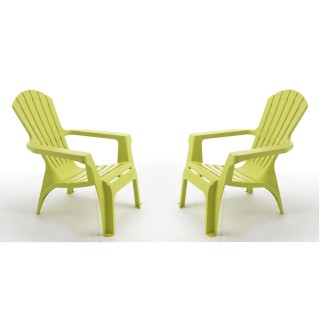 2er-Set Sessel Wilsa Garden Adirondack
