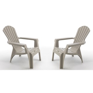 2er-Set Sessel Wilsa Garden Adirondack