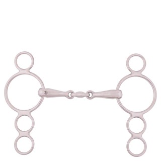 4-Ring Gebiss aus Edelstahl BR Equitation