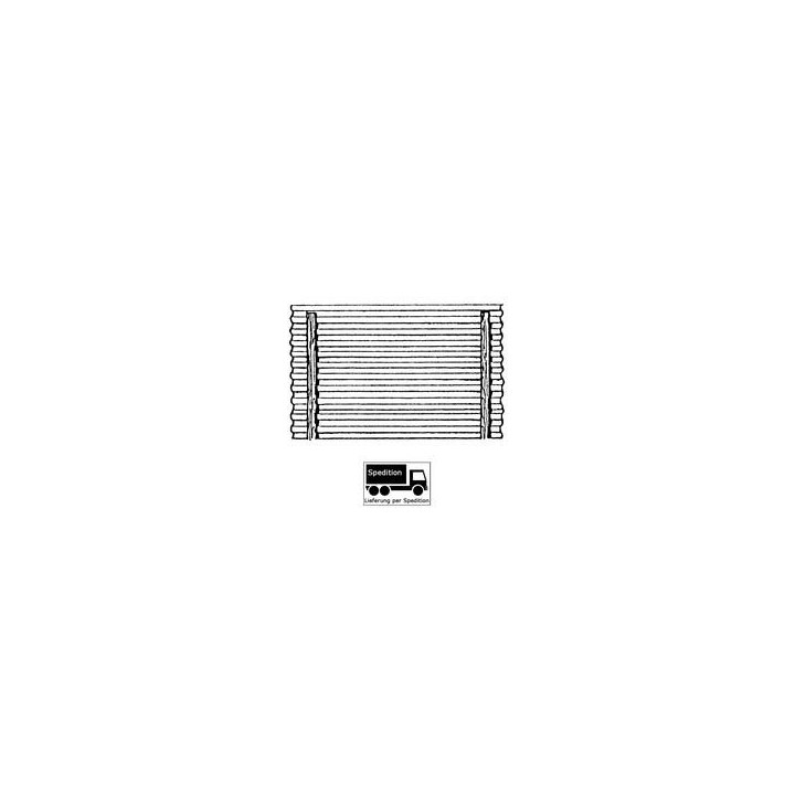 EURO Zwinger-Dach mit Unterkonstruktion