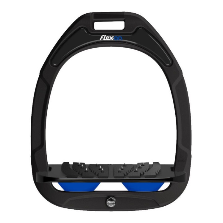 Schrägstützen Ultra Grip Schwarz/Schwarz/Blau Flex-On Green Composite