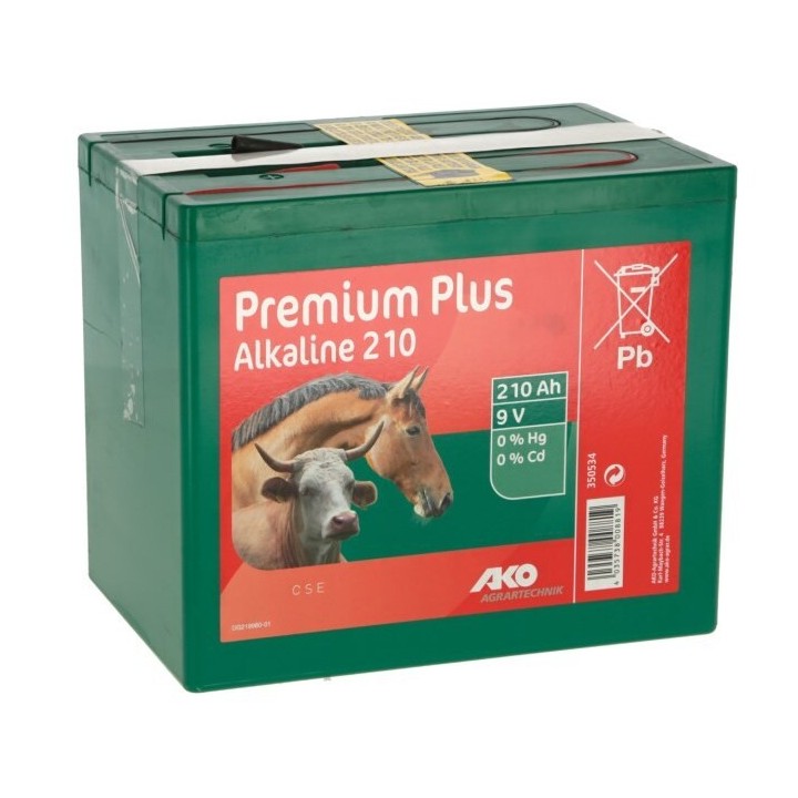 Batterie Ako Alcaline 170 Ah, 9V