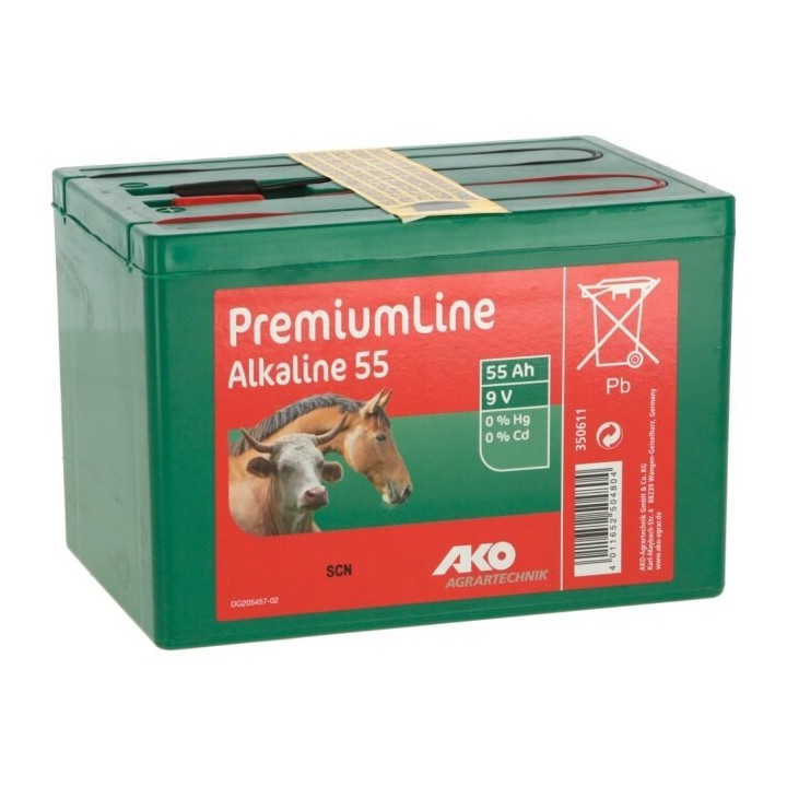 Batterie Ako Alcaline 175 Ah, 9V