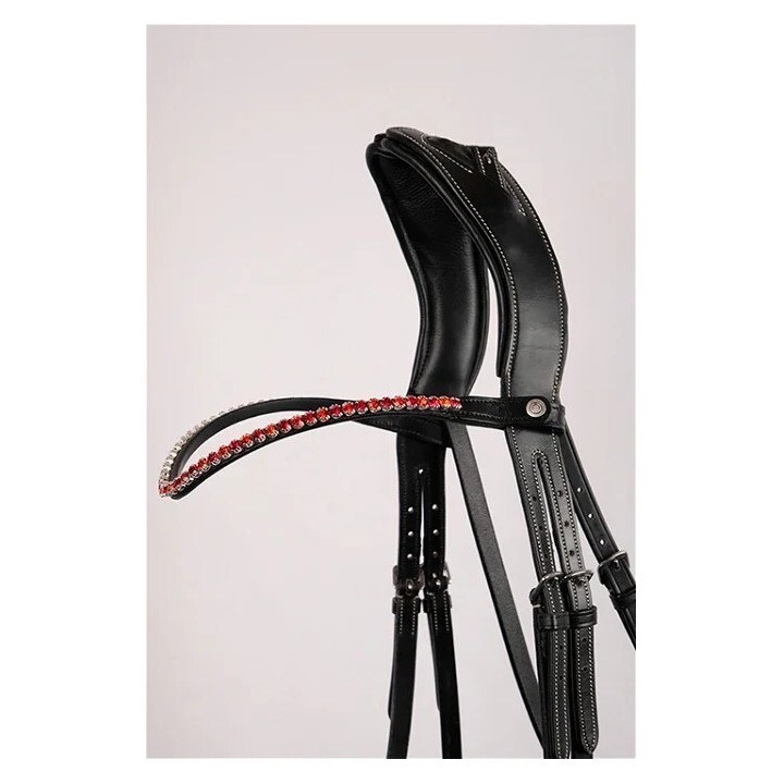 Stirnband für Pferd mit Kristall Montar Fair