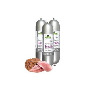 Schecker - Schecker Hundewurst XXL Sensitiv [3 x 800g]