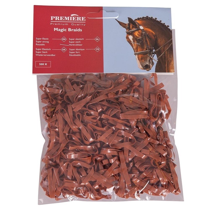 Beutel mit 500 Mähnengummis Premiere Magic