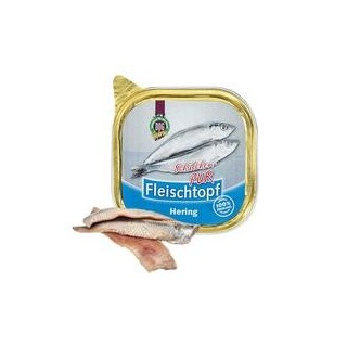 Schecker - Fleischtopf-Schälchen-PUR Hering [200g]