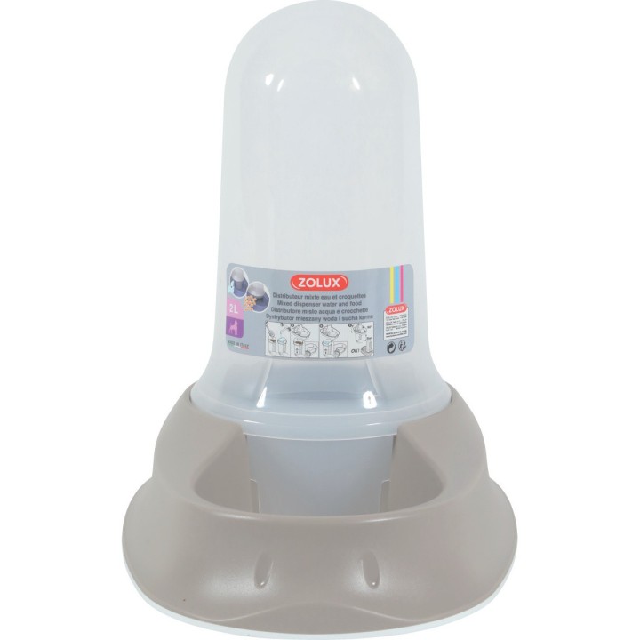 Gemischter Spender smart-bowl für Hunde Zolux