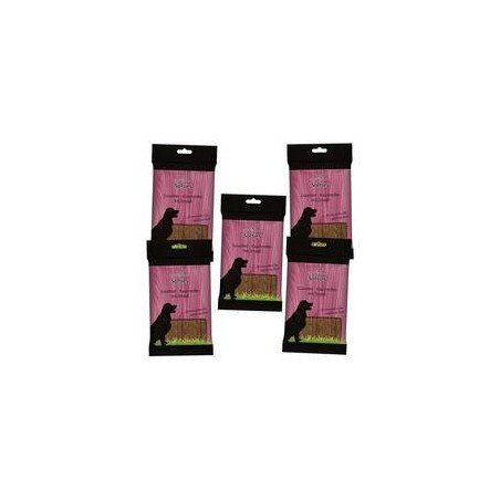 Schecker - Gourmet-Kaustreifen mit Strauß [5 x 200g]