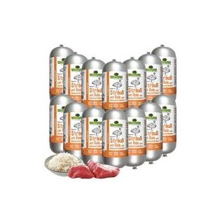 Schecker - Schecker Hundewurst Strauß mit Reis und Sommerkräutern [14 x 200g]