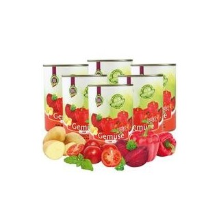 Schecker - Gemüse PUR - rot [6 x 410g]