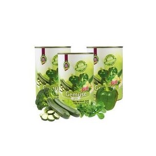 Schecker - Gemüse PUR - grün [3 x 410g]