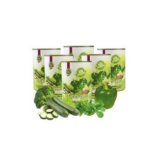 Schecker - Gemüse PUR - grün [6 x 410g]