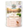 Sparpaket Wildes Land Cat 24 x 100 g - Huhn, Lachs mit Cranberries