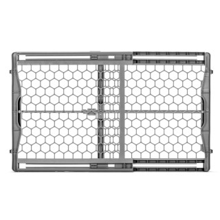 Carlson ausziehbares Absperrgitter aus Kunststoff - Höhe 59 cm, Breite 71 bis 107 cm