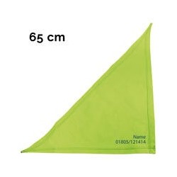 Schecker - Besticktes Halstuch Tel. Nr. +  Name [65cm - Kiwi]