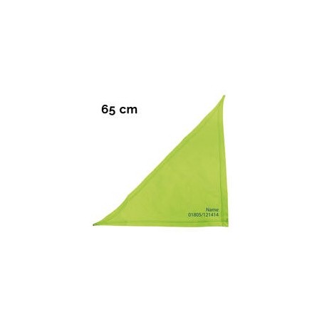 Schecker - Besticktes Halstuch Tel. Nr. +  Name [65cm - Kiwi]